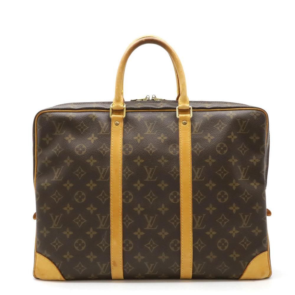 LOUIS VUITTON Monogram Portedocument Voyage PDV Briefcase Business Bag